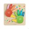 Flash Furniture Bright Beginnings Commercial Birch Plywood STEM Hand Counting Learning Puzzle Board, Natural, Multi MK-MK01733-GG - alternate 5
